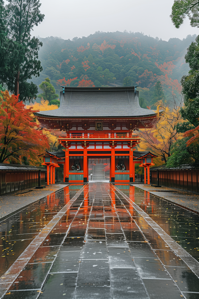 Traditional Japanese Shrine