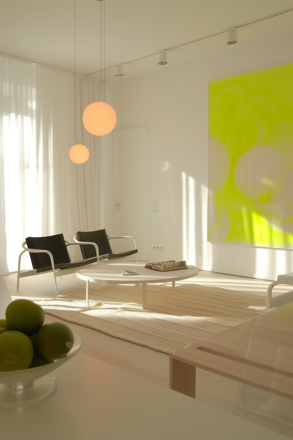 Contemporary Minimalist Living Room