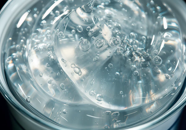 Gel Texture Close-Up