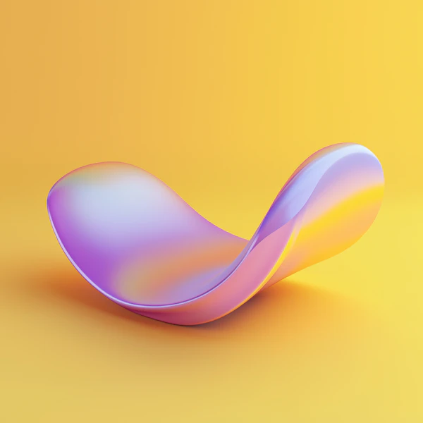 Abstract Gradient Ribbon