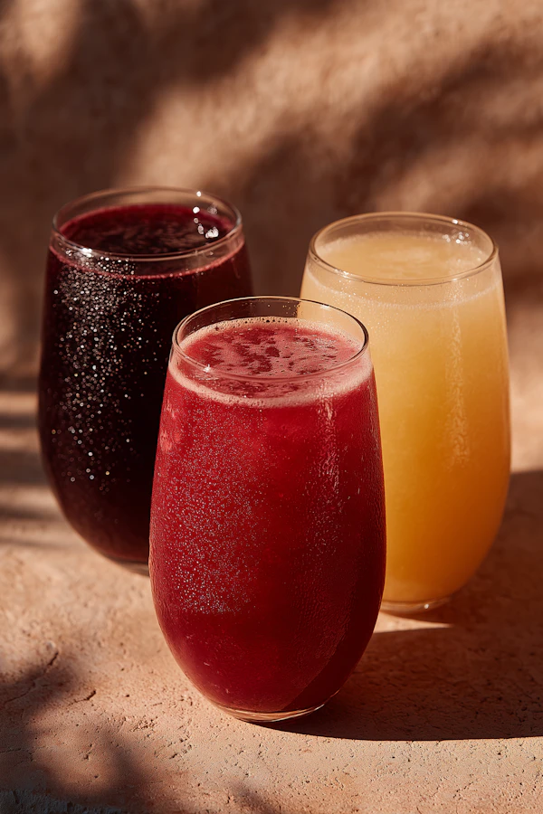Colorful Chilled Drinks