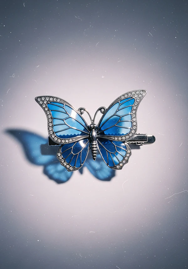Elegant Butterfly Brooch