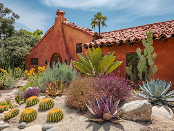 Charming House with Xeriscape Garden