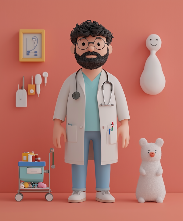 Illustration of Pediatrician