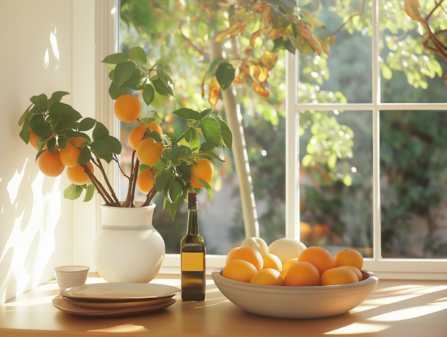 Serene Kitchen Scene