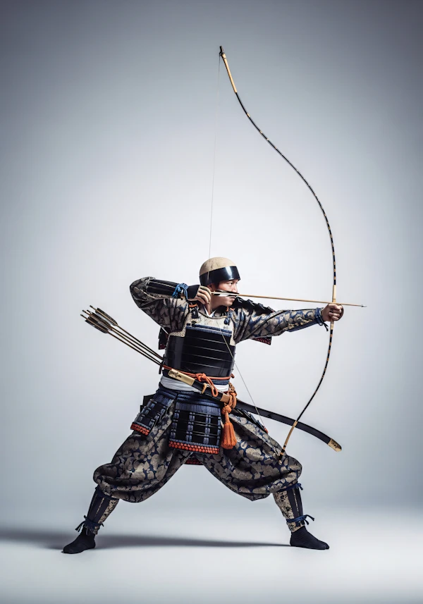 Samurai Archer in Action