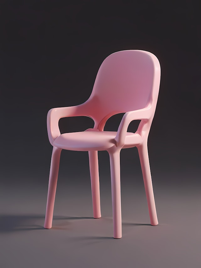 Modern Pink Chair