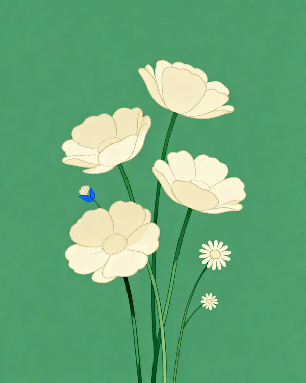 Elegant Floral Illustration