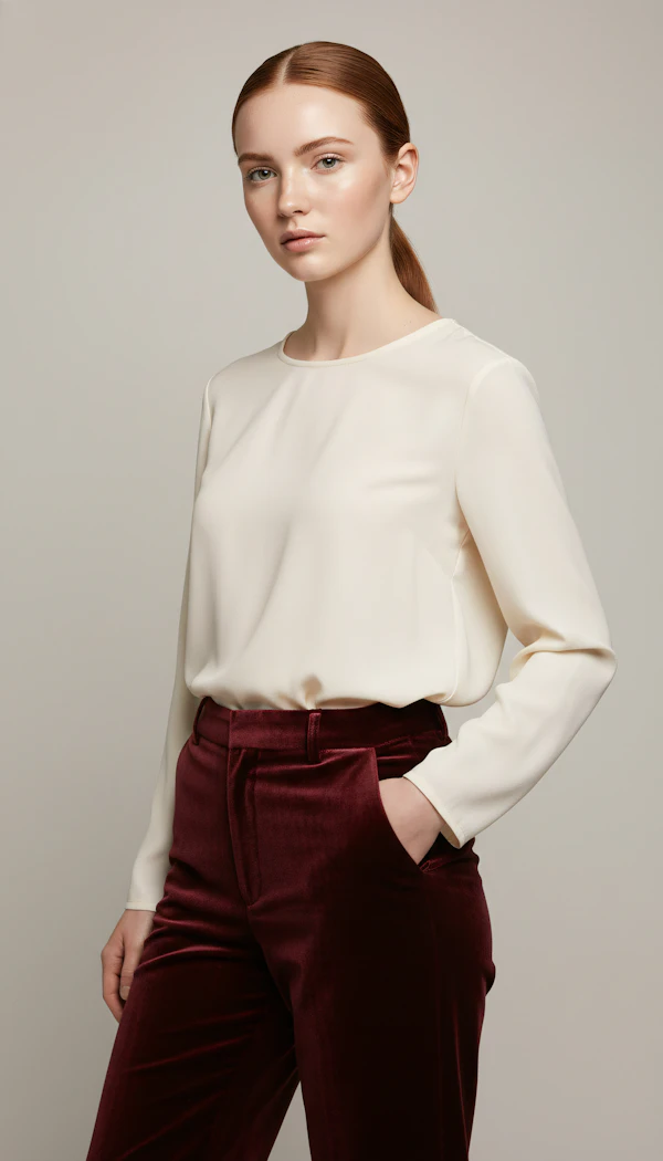 Poised Woman Portrait