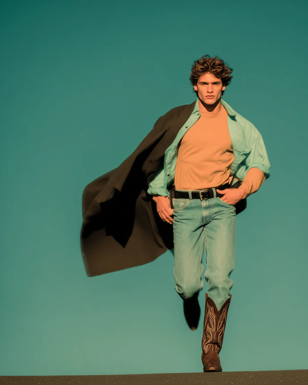 Dynamic Fashion Pose