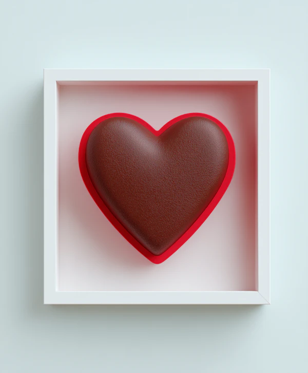 Heart Chocolate Render