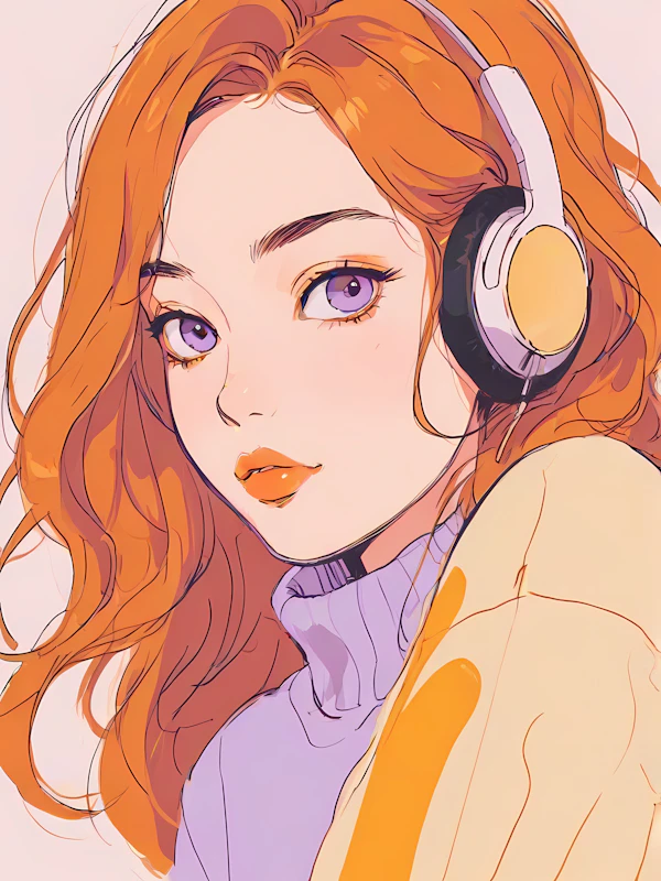 Stylized Woman Portrait