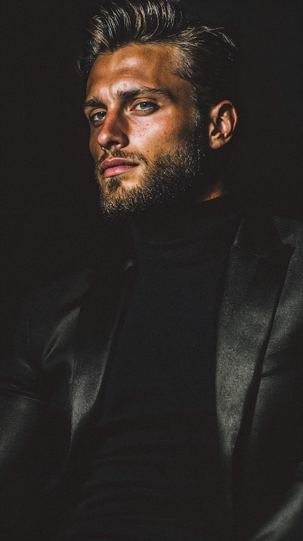 Dramatic Male Portrait