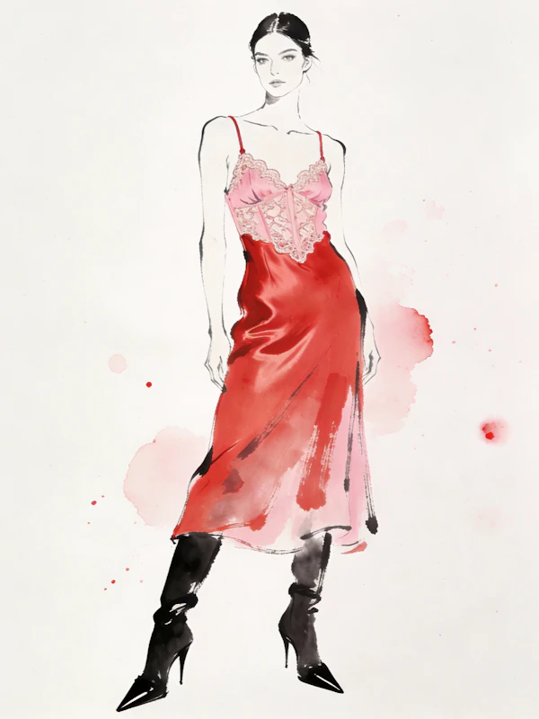 Elegant Fashion Artwork