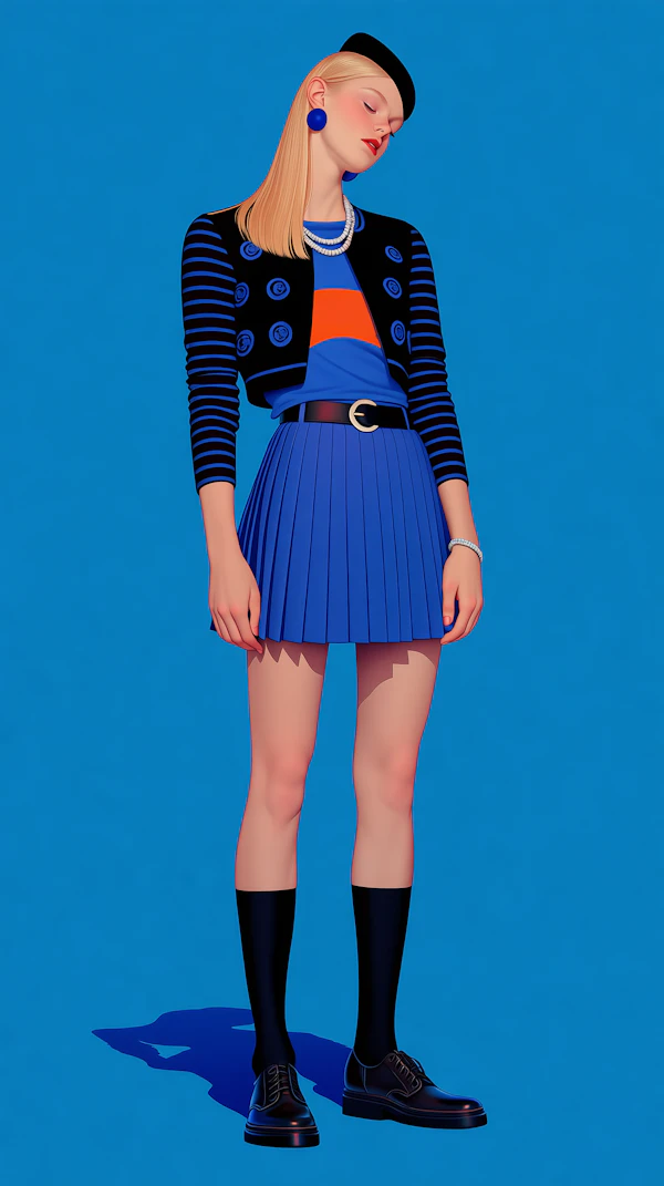 Stylized Person Portrait