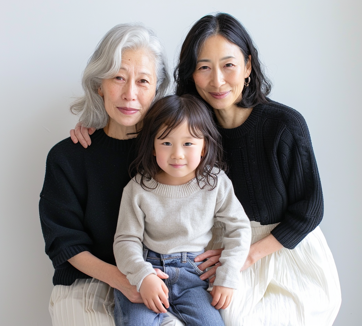 Three Generations of Women