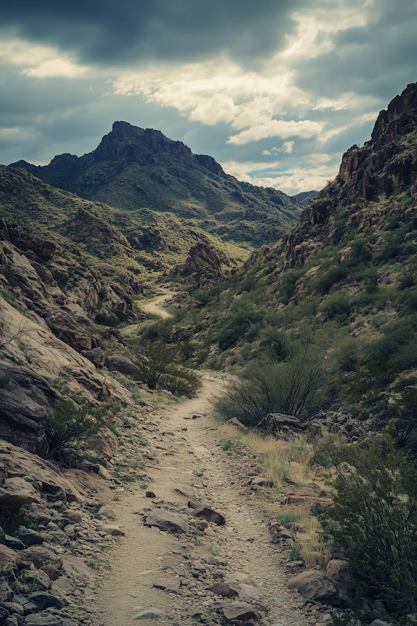 Rugged Mountain Landscape