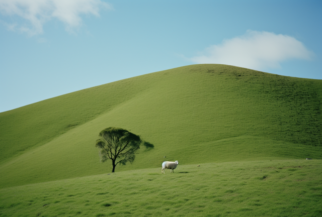 Serene Pastoral Solitude