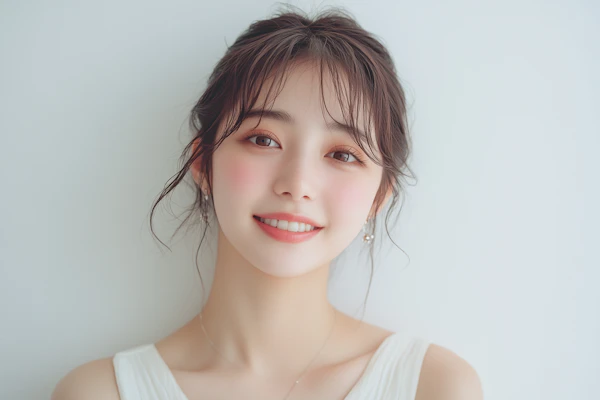 Radiant Asian Woman