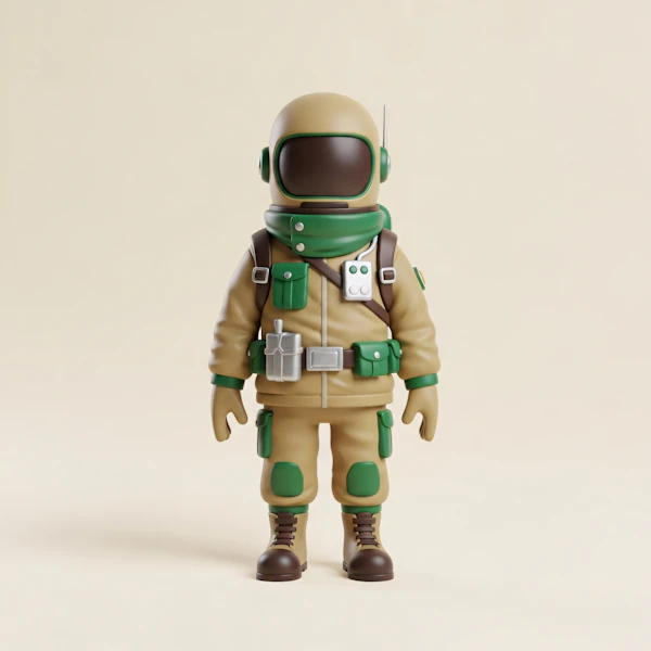 Astronaut in Spacesuit