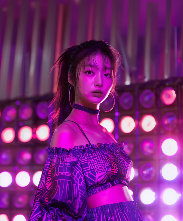 Neon Reflections