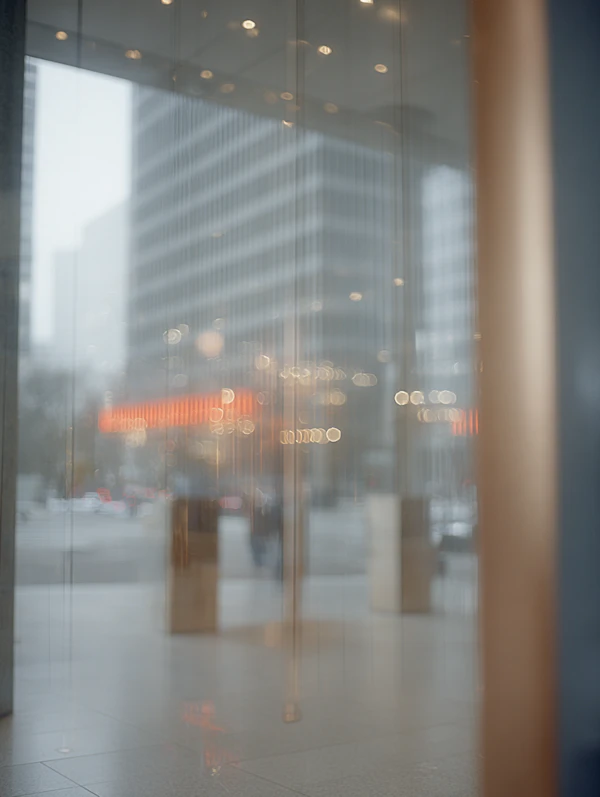 Urban Glass Reflection