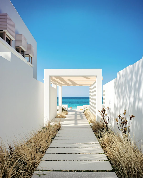 Serene Coastal Pathway