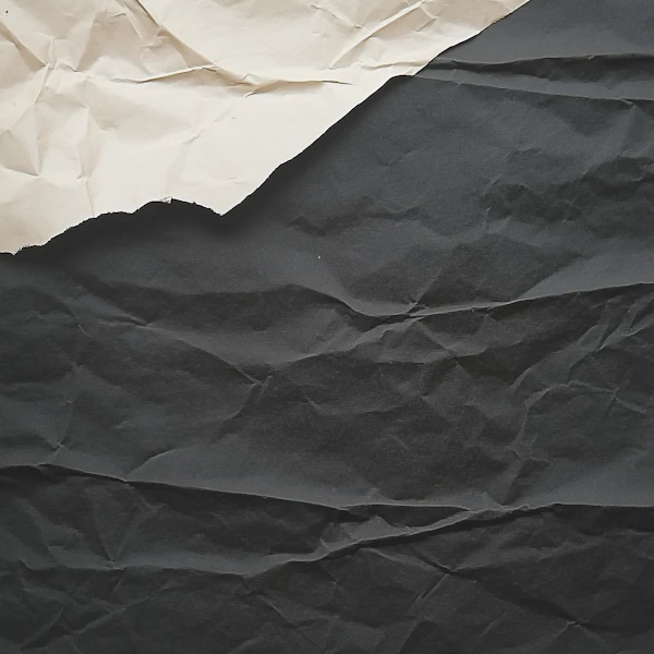 Crumpled Paper Contrast