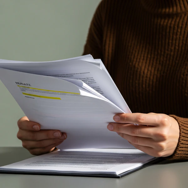 Document Review Scene