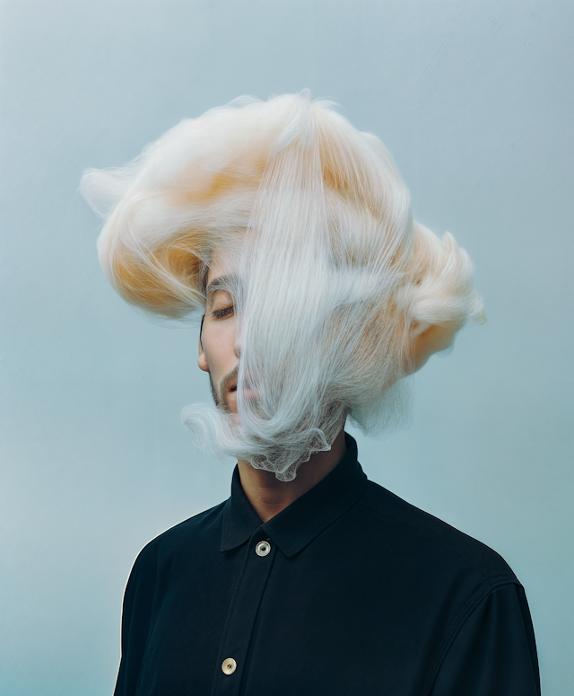 Avant-garde Hairstyle Portrait