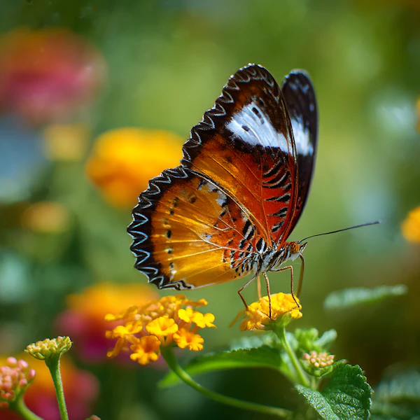 Butterfly on Flower
