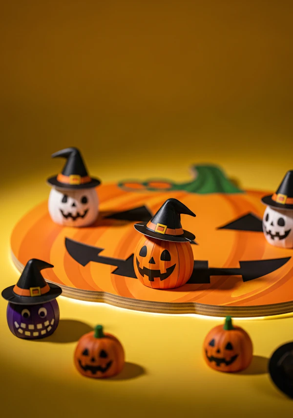 Halloween Pumpkin Display