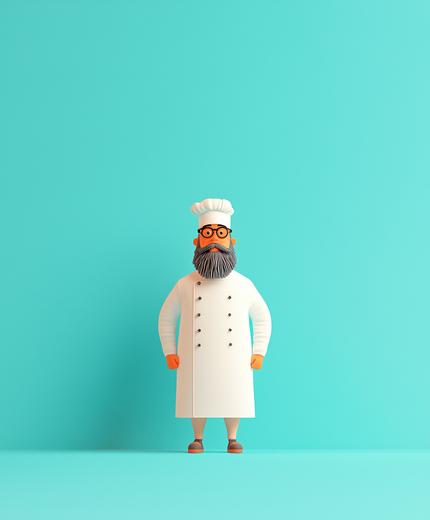 Friendly Chef Illustration