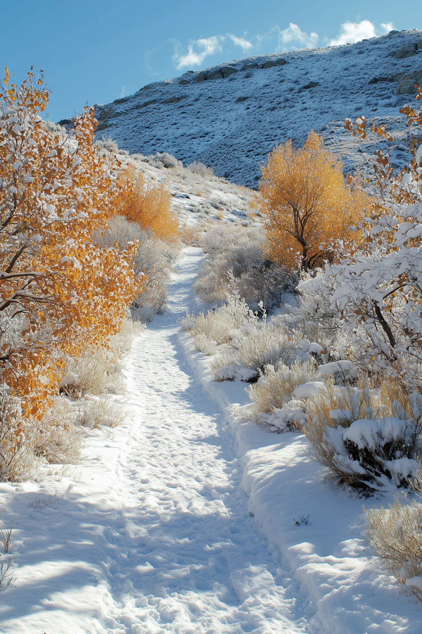 Serene Winter Landscape