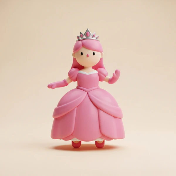 Princess Figurine Art