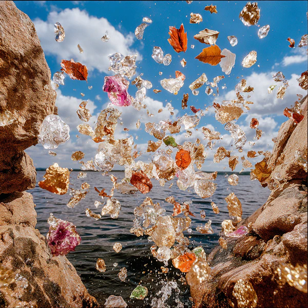 Crystal Leaves Scene