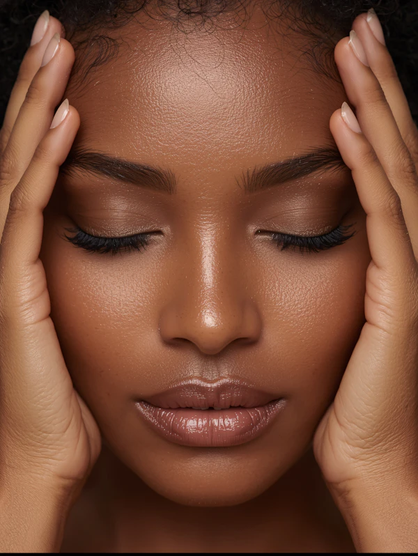 Radiant Face Close-Up