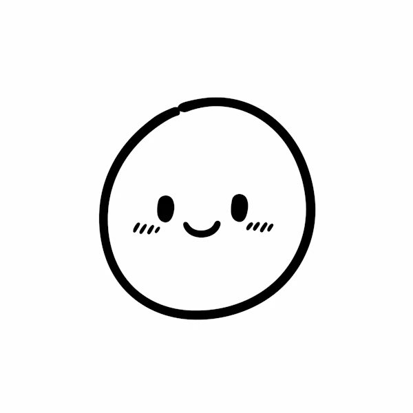 Smiling Face Illustration