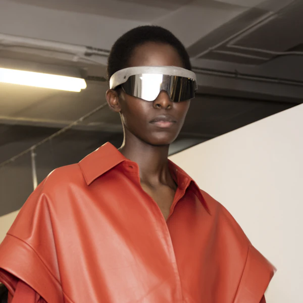 Futuristic Red Attire