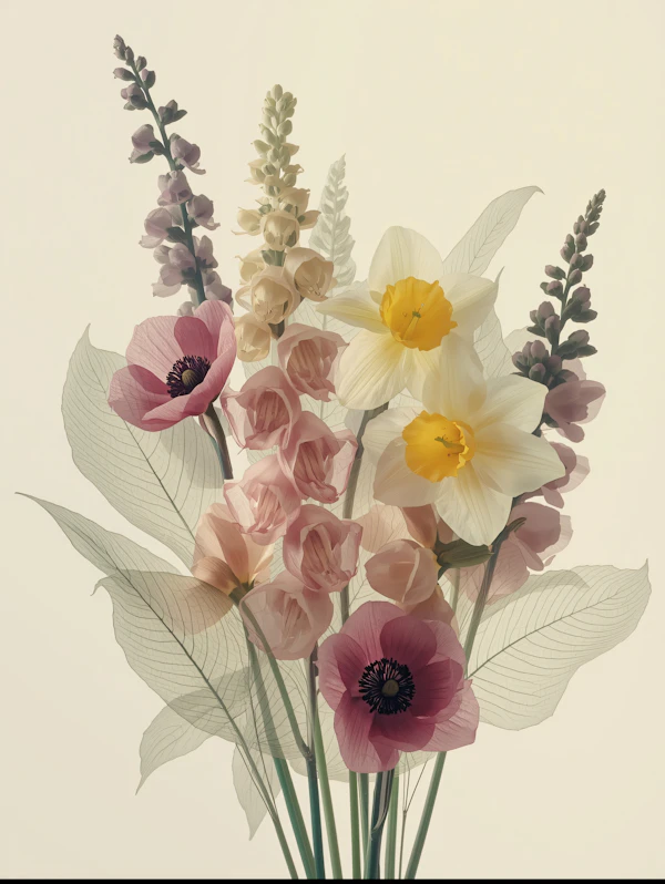 Ethereal Floral Display