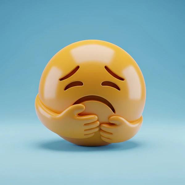Worried Emoji Render