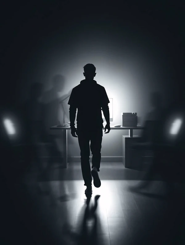 Silhouette in Light