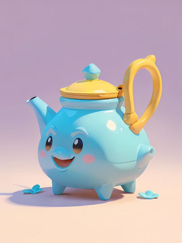 Cartoon Teapot Design