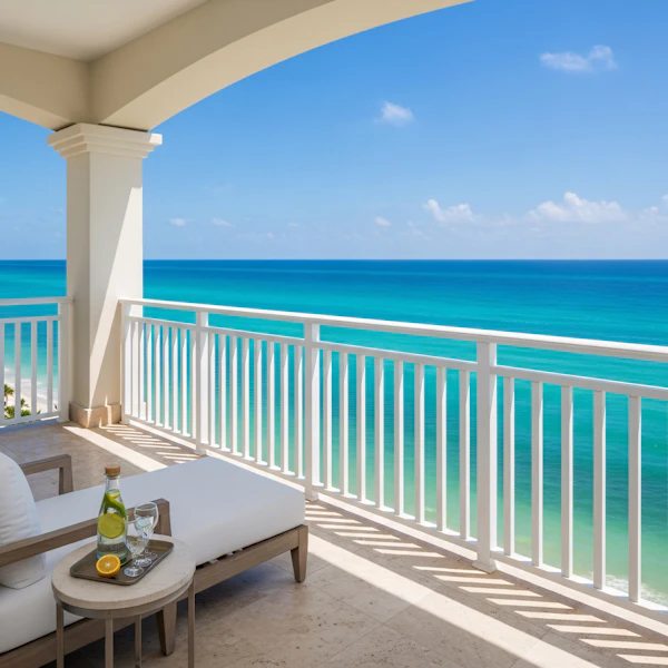 Serene Ocean Balcony