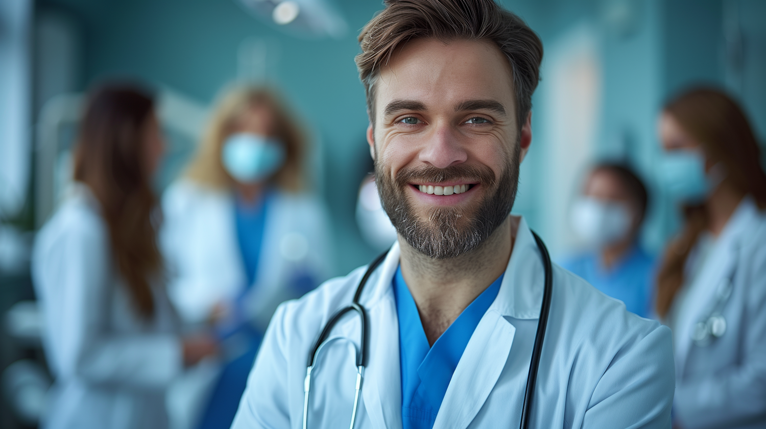 Smiling Male Doctor Portrait