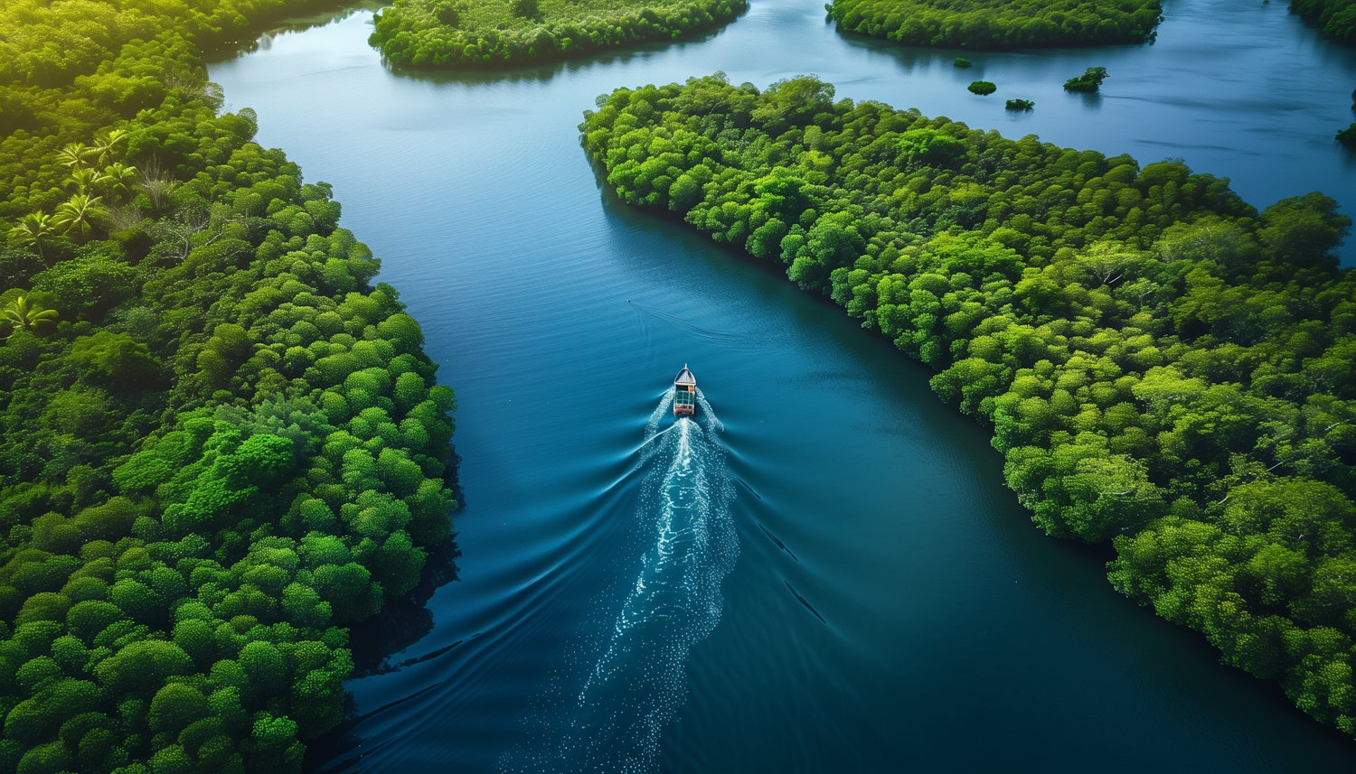 Serene River Journey