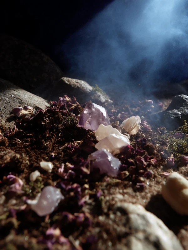 Amethyst Crystal Display