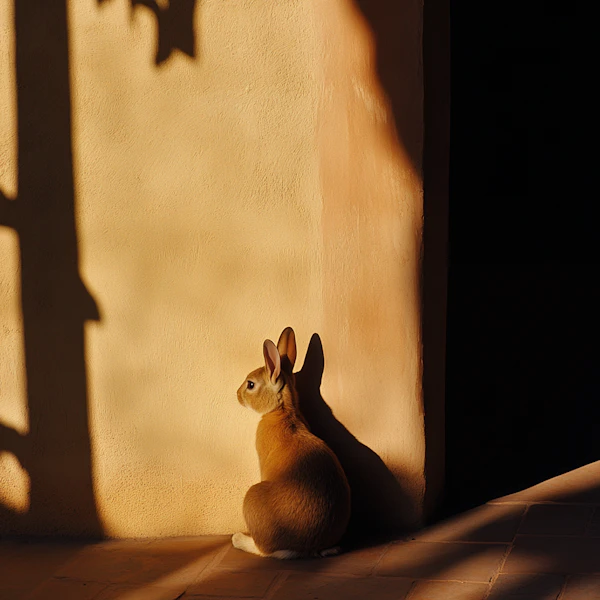 Sunlit Rabbit