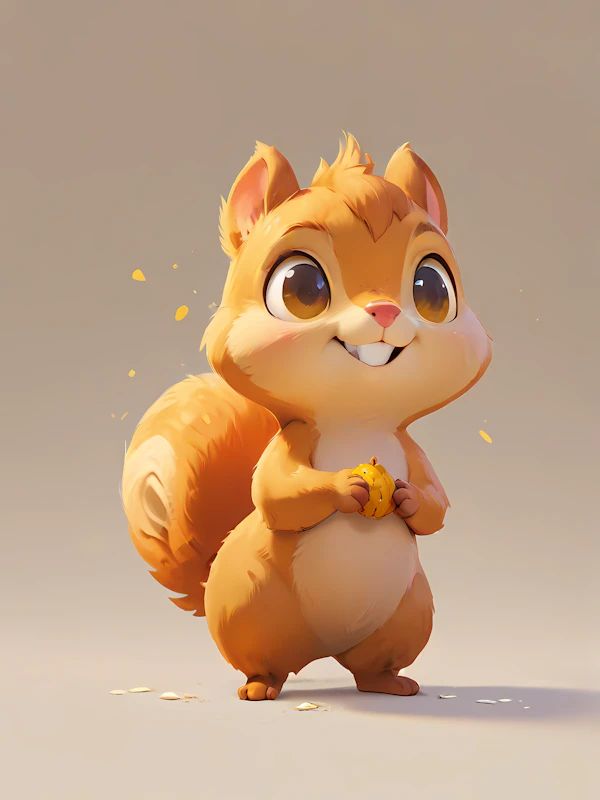 Cartoon Squirrel Art