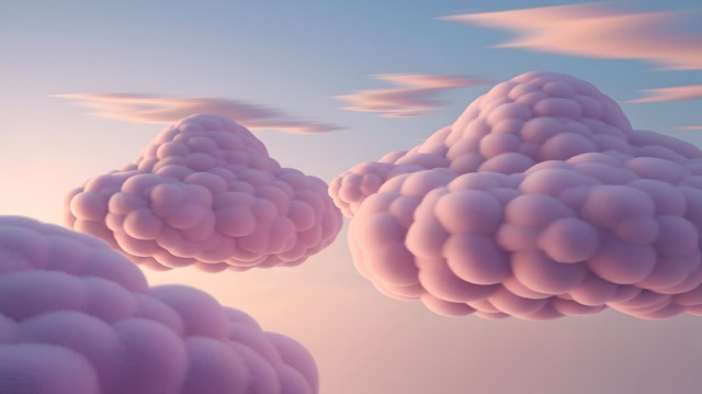 Dreamy Pastel Clouds